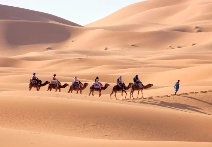 4 DAYS DESERT TOUR FROM FES TO MARRAKECH VIA MERZOUGA DESERT